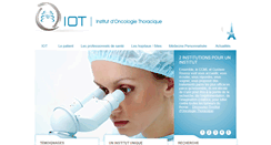 Desktop Screenshot of institut-oncologie-thoracique.com